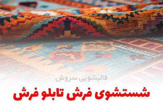 شستشوی انواع تابلوفرش | قالیشویی سروش